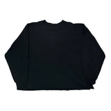 Mickey Cartoon Long Sleeve T-Shirt - XL Black Cotton