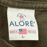 Kayak & Rafting Expeditions Alore Single Stitch T-Shirt - Large Green Cotton