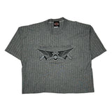 Flagstaff Harley Davidson Graphic T-Shirt - XL Grey Cotton