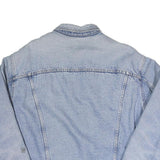 UNITED COLORS OF BENETTON Mens Blue Denim Jacket XL Woven Button Classic Casual