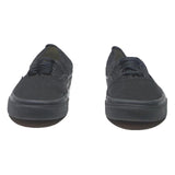 VANS Authentic Womens Black Cotton Blend Low Top Trainers UK 7 Classic Skatewear