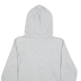 CHAMPION Womens Grey Hoodie L Cotton Blend Pullover Casual Sports Sweatshirt