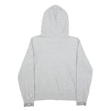 CHAMPION Womens Grey Hoodie L Cotton Blend Pullover Casual Sports Sweatshirt