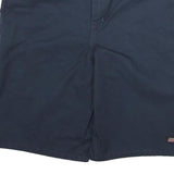 DICKIES Mens Shorts Navy Blue Casual Cotton Blend 2XL W36 Workwear Pocket