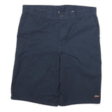 DICKIES Mens Shorts Navy Blue Casual Cotton Blend 2XL W36 Workwear Pocket