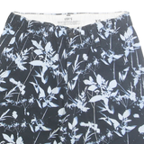 LEVI'S Mens Shorts Black Floral Print XS W26 Cotton Blend Casual Relaxed Fit