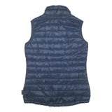 JACK WOLFSKIN Womens Navy Blue Lightweight Quilted Jacket S Polyester Blend Zip