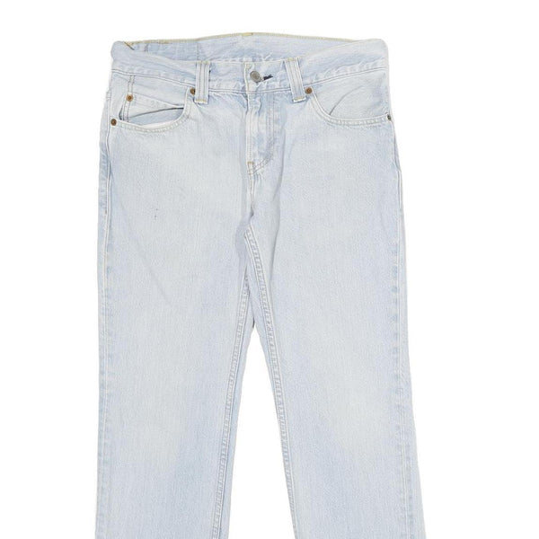 LEVI'S 511 Slim Mens Jeans Blue Slim Straight Denim Medium W31 L28 Zip