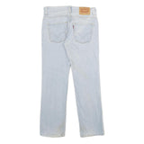 LEVI'S 511 Slim Mens Jeans Blue Slim Straight Denim Medium W31 L28 Zip