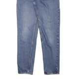 LEVI'S Womens Relaxed Tapered Denim Medium Blue W28 L32 Classic Cotton Zip Jeans