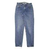 LEVI'S Womens Relaxed Tapered Denim Medium Blue W28 L32 Classic Cotton Zip Jeans