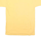 MC ENERGY Womens Yellow Graphic T-Shirt M Short Sleeve Crew Neck Cotton Blend