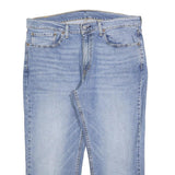 LEVI'S 514 CLASSIC Mens Jeans Blue Classic Straight Denim Medium W36 L24 Zip