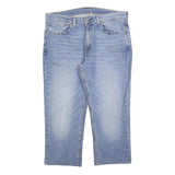 LEVI'S 514 CLASSIC Mens Jeans Blue Classic Straight Denim Medium W36 L24 Zip