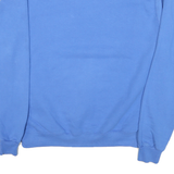 CHAMPION Mens Blue Flashes Football Crew Neck M Cotton Blend Sweatshirt