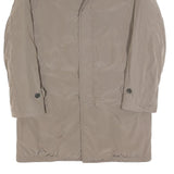 CANALI Mens Beige Classic Jacket M Polyester Plain Button Fastening Elegant