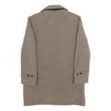 CANALI Mens Beige Classic Jacket M Polyester Plain Button Fastening Elegant