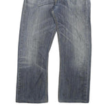 LEVI'S 501 Mens Jeans Blue Regular Straight Denim Medium W30 L27 Classic Button