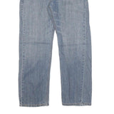 LEVI'S 505 Mens Jeans Blue Regular Straight Denim Light W33 L30 Classic Fit Zip