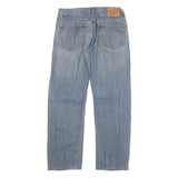 LEVI'S 505 Mens Jeans Blue Regular Straight Denim Light W33 L30 Classic Fit Zip