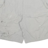 CARHARTT Womens Shorts Light Grey Casual L W32 Practical Pocket Design
