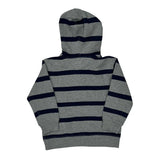Age 3 Polo By Ralph Lauren Striped Hoodie - 2XS Gray Cotton