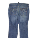 CALVIN KLEIN JEANS Womens Blue Regular Straight Denim Medium W34 L31 Classic Fit