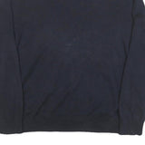 NAUTICA Mens Navy Blue Plain Cotton Blend Crew Neck Basic Knit Jumper XL