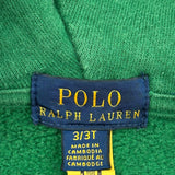 Age 3 Polo By Ralph Lauren Hoodie - 2XS Green Cotton