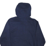 NIKE Mens Navy Hoodie S Cotton Blend Casual Pullover Sweatshirt