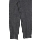 LEE Womens Jeans Black Regular Straight Denim Medium W26 L28 Classic Fit