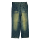 God Body Jeans - 36W 32L Blue Cotton Blend