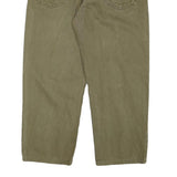 LEVI'S Mens Jeans Regular Straight Denim W34 L26 Cotton Blend Zip Olive Green