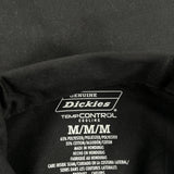 Dickies Shirt - Medium Black Polyester Blend