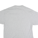 PORT & COMPANY Mens Grey Coach Graphic T-Shirt XL Short Sleeve Crew Neck
