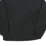 Mens Black Polyester Blend Sports Zip Jacket XL Erima UHC Oberland 84 Style