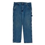 Wrangler Carpenter Jeans - 34W 30L Blue Cotton