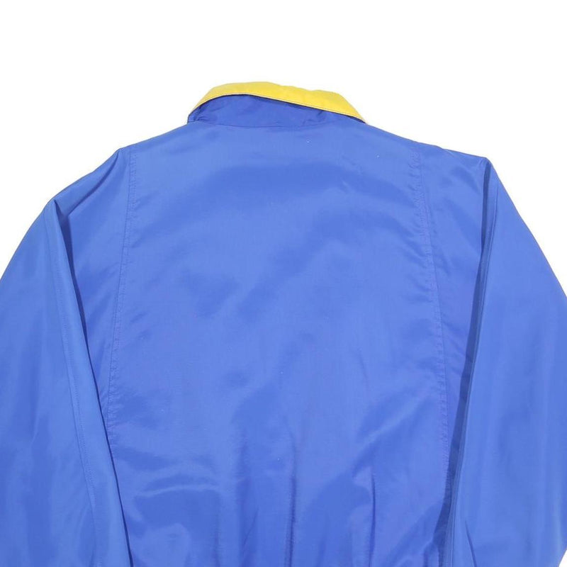 MONT AIR Mens Blue & Yellow Zip Jacket XL Polyester Blend Plain European