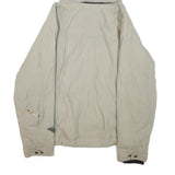 COLUMBIA Womens Beige Outdoor Jacket L Polyamide Plain Lightweight Waterproof