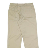 DICKIES Mens Beige Cotton Blend Regular Fit Straight Leg Trousers W29 L29
