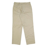DICKIES Mens Beige Cotton Blend Regular Fit Straight Leg Trousers W29 L29