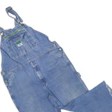 LIBERTY Mens Blue Cotton Blend Denim Dungarees Regular Fit L W42 L25 Workwear
