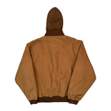 Integrity From Marvin Windows And Doors Tri-Mountain Bomber Jacket - Large Brown Cotton Blend