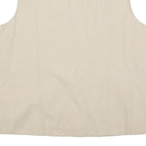 LOSHAN Womens Beige Polyester Blend Zip Jacket L Woven Casual Lightweight