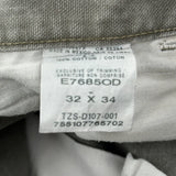 Wrangler Carpenter Shorts - 32W 12L Gray Cotton