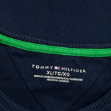 Tommy Hilfiger Long Sleeve T-Shirt - XL Blue Cotton