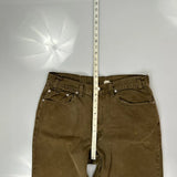 550 Levis Jeans - 36W 30L Brown Cotton