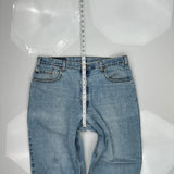 550 Levis Jeans - 38W 32L Light Wash Cotton