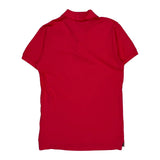 Lacoste Polo Shirt - XL Red Cotton