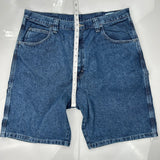 Wrangler Carpenter Shorts - 36W 10L Blue Cotton